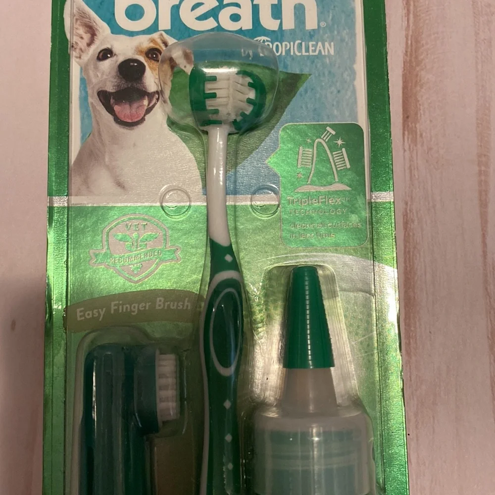 Fresh breath for dog